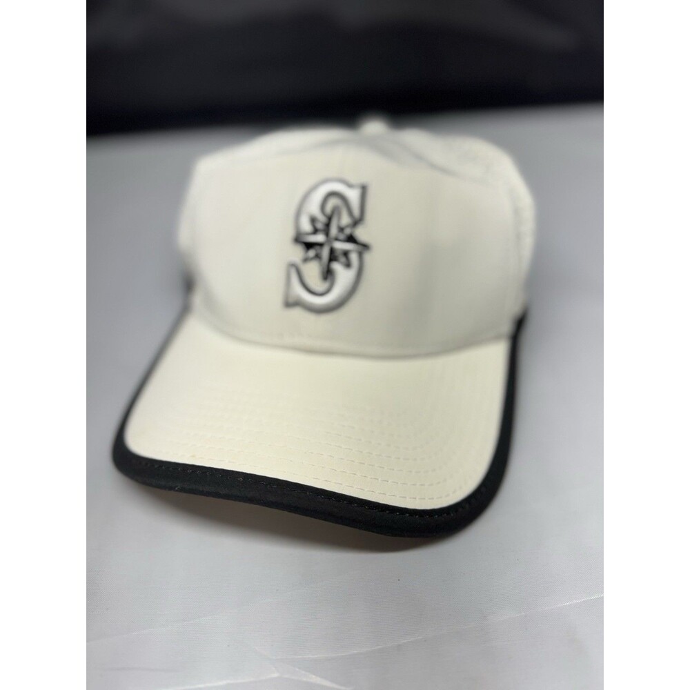 Seattle Mariners MLB New Era 9forty Adjustable Strapback Hat Cap White OS
